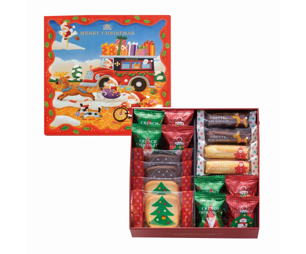 聖誕日本朱古力曲奇卷禮盒 19pcs